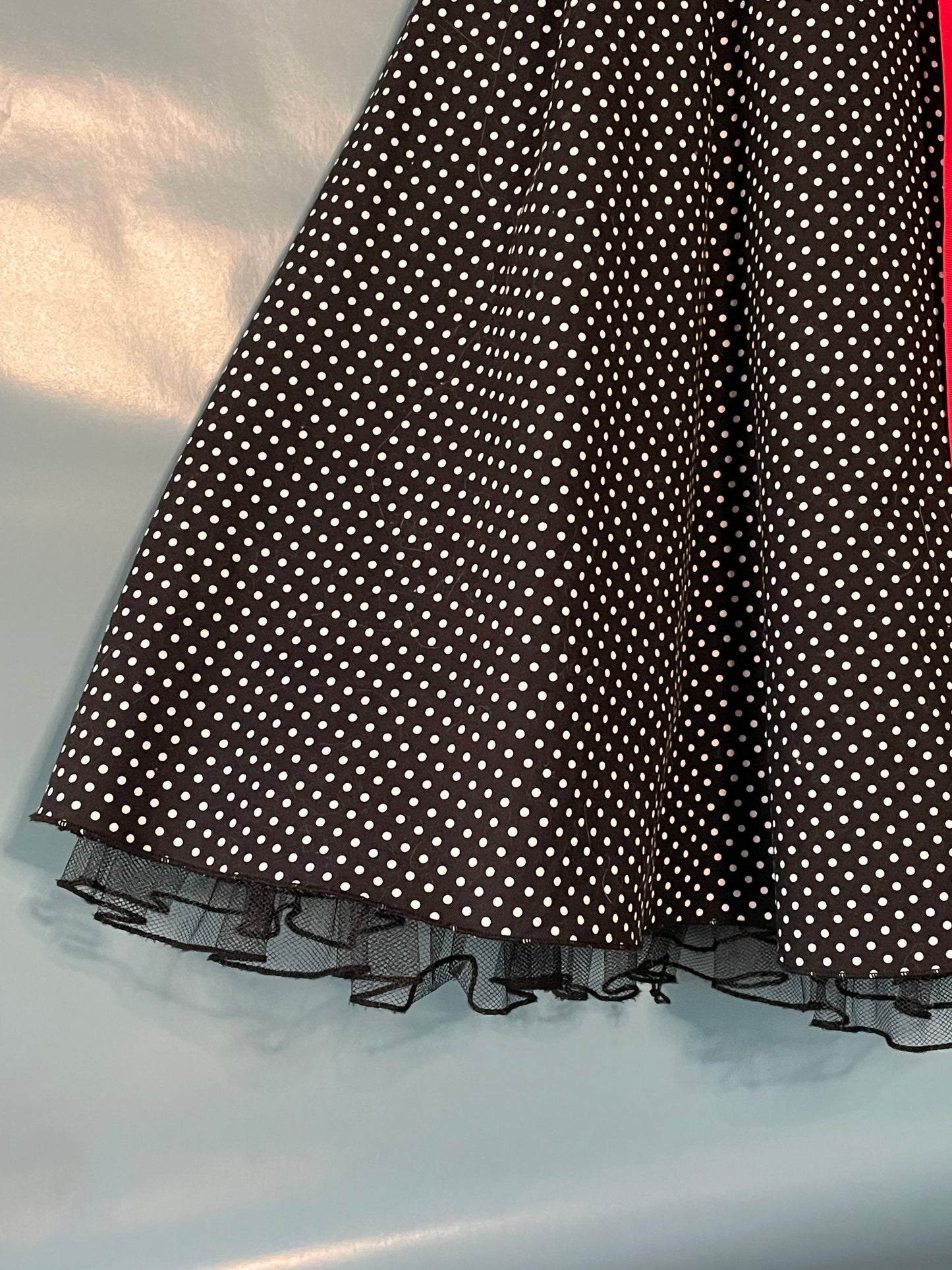 VTG 90s POLKA DOT DRESS