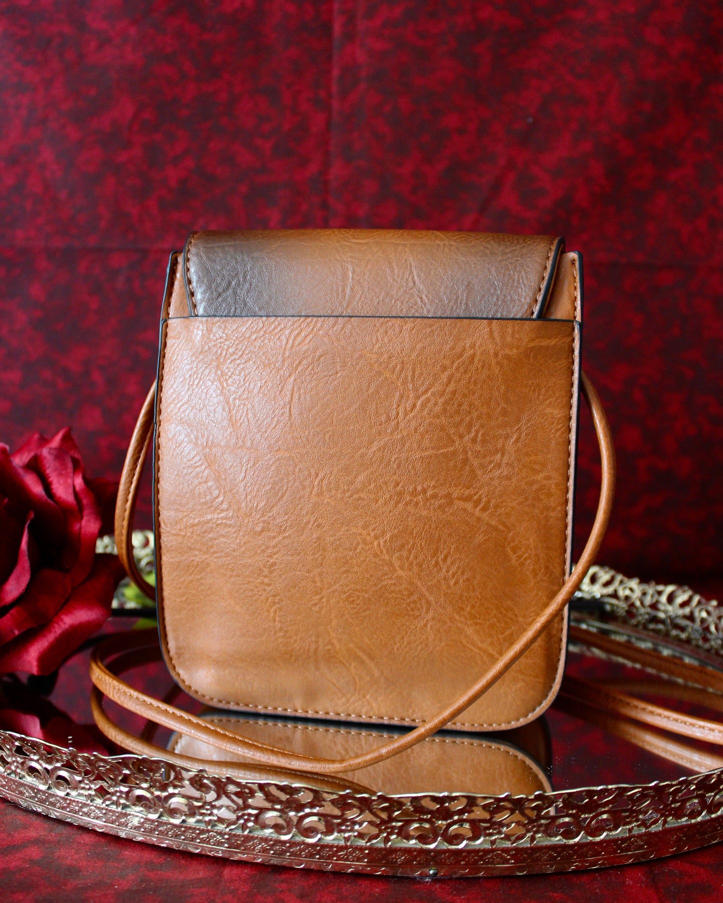 THE WILD HORSES BAG — BROWN