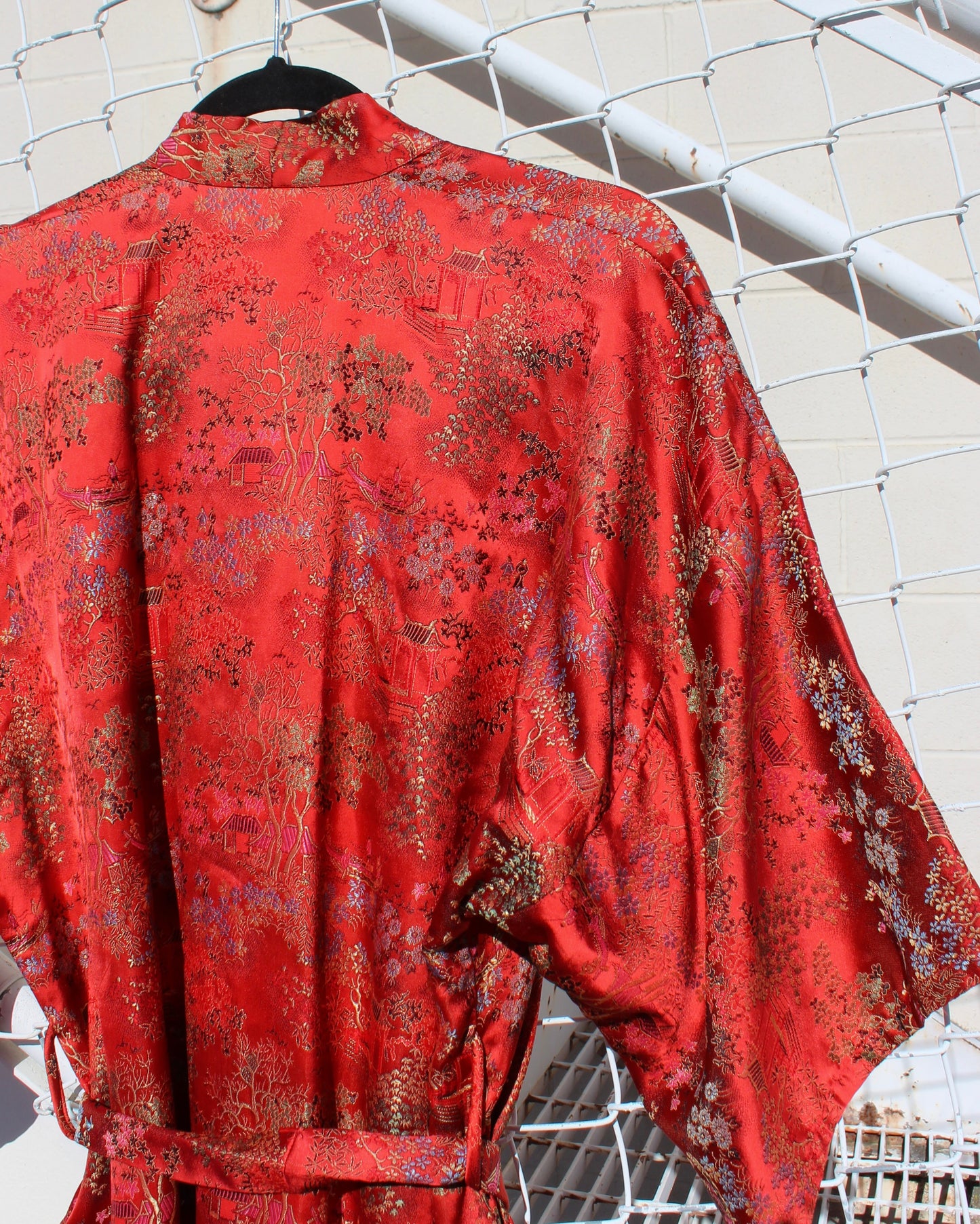 VINTAGE “DOUBLE PEACH” KIMONO
