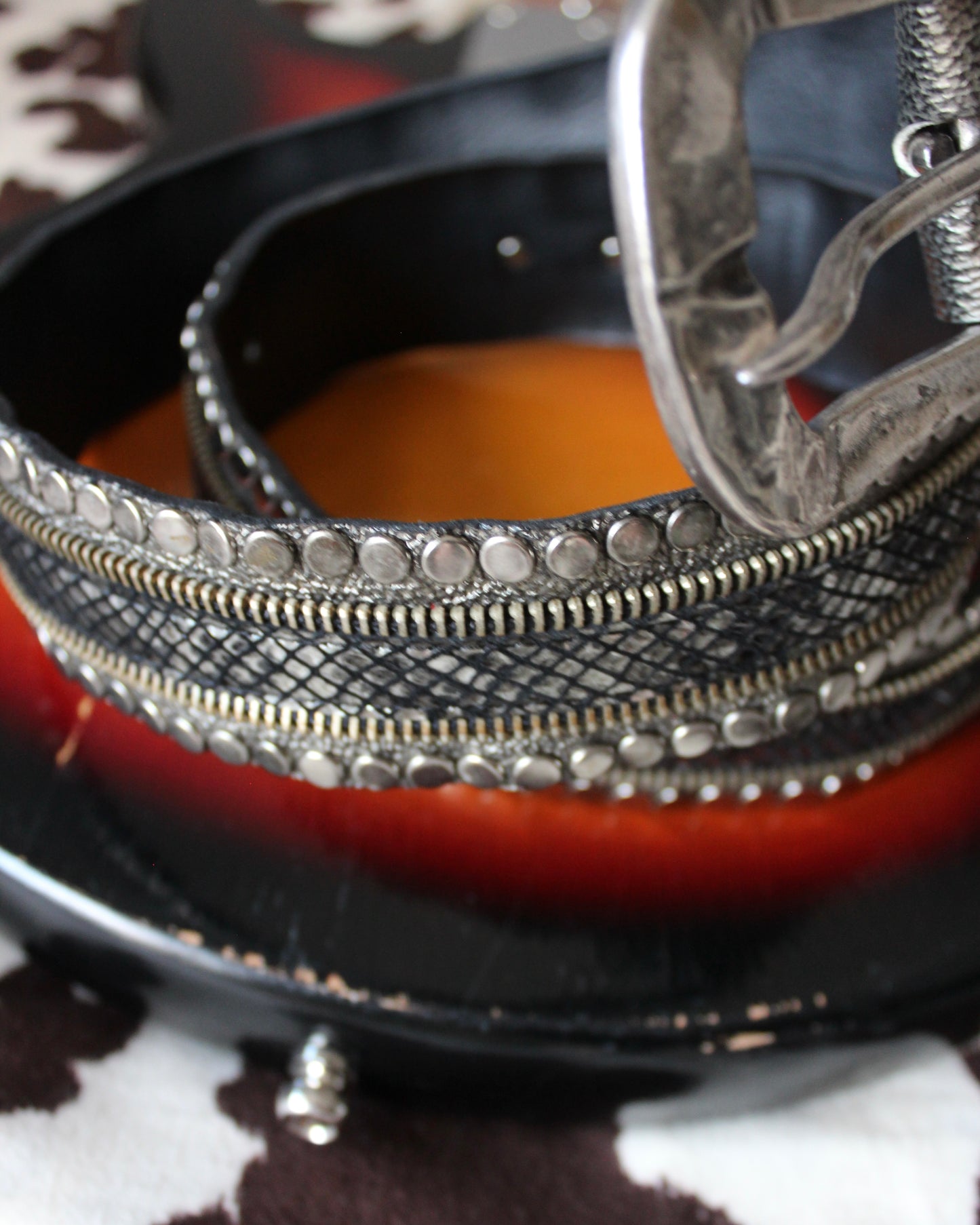 RARE STUDDED KIPPYS BELT