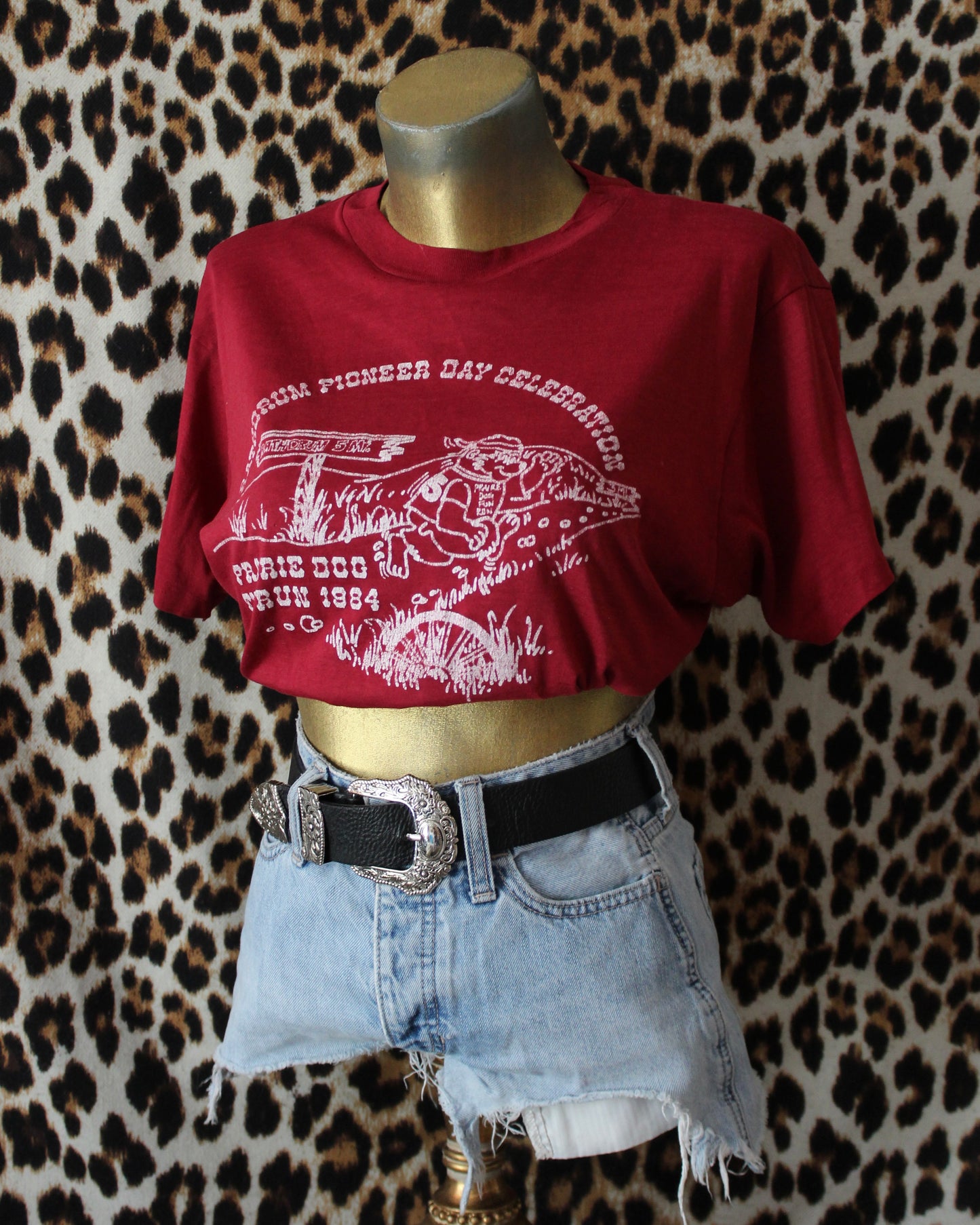 VTG 1984 PRAIRIE DOG FUN RUN TEE