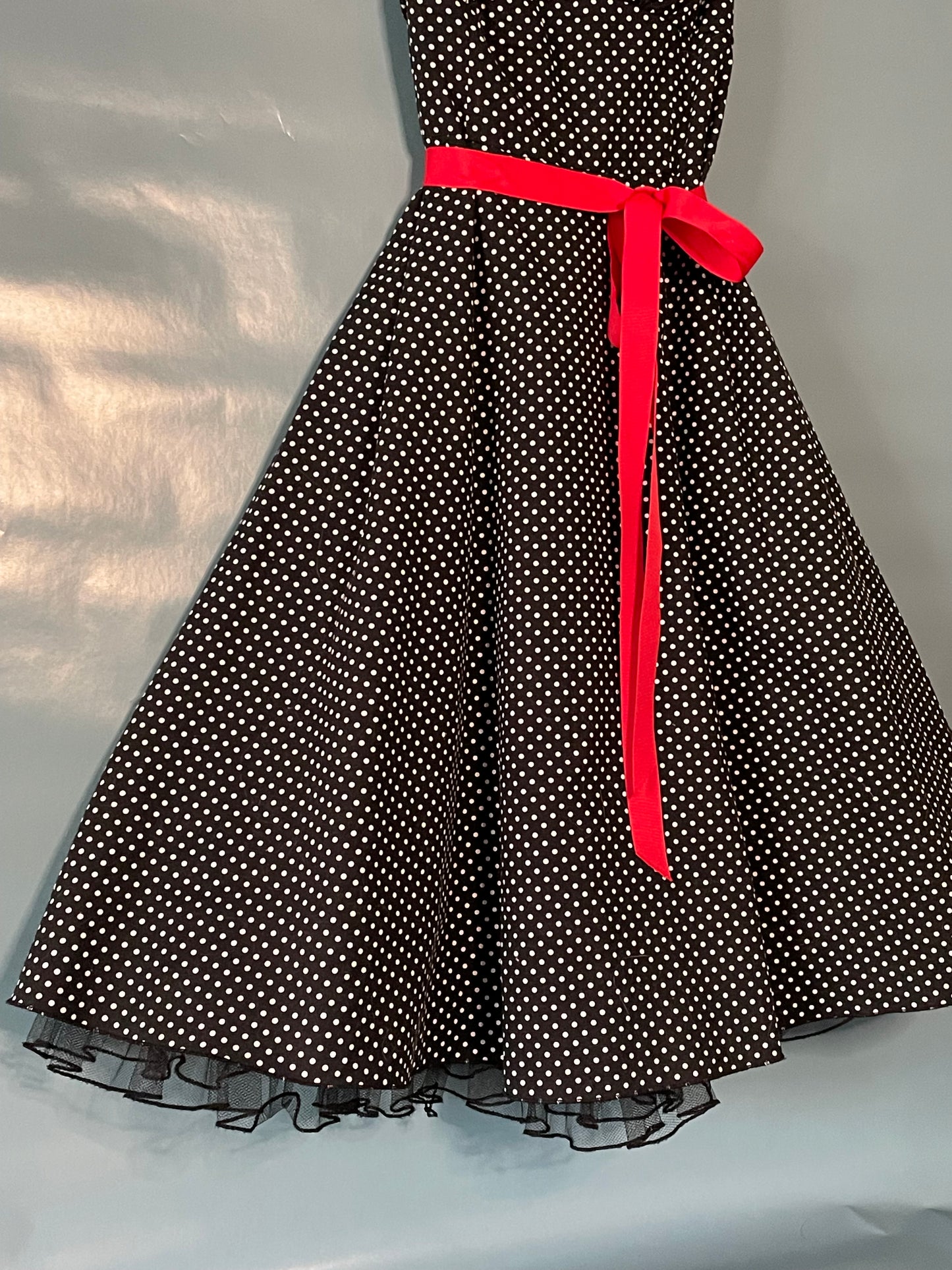 VTG 90s POLKA DOT DRESS