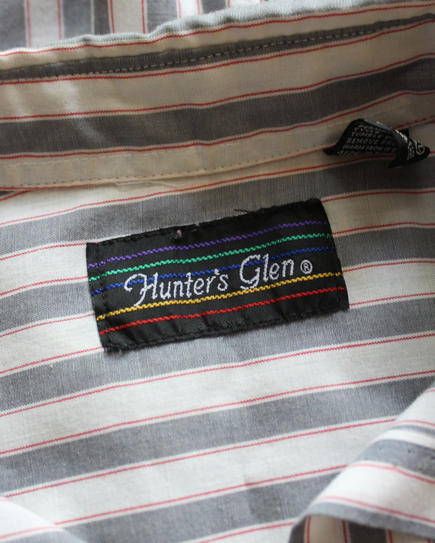 VINTAGE STRIPED BUTTON-UP