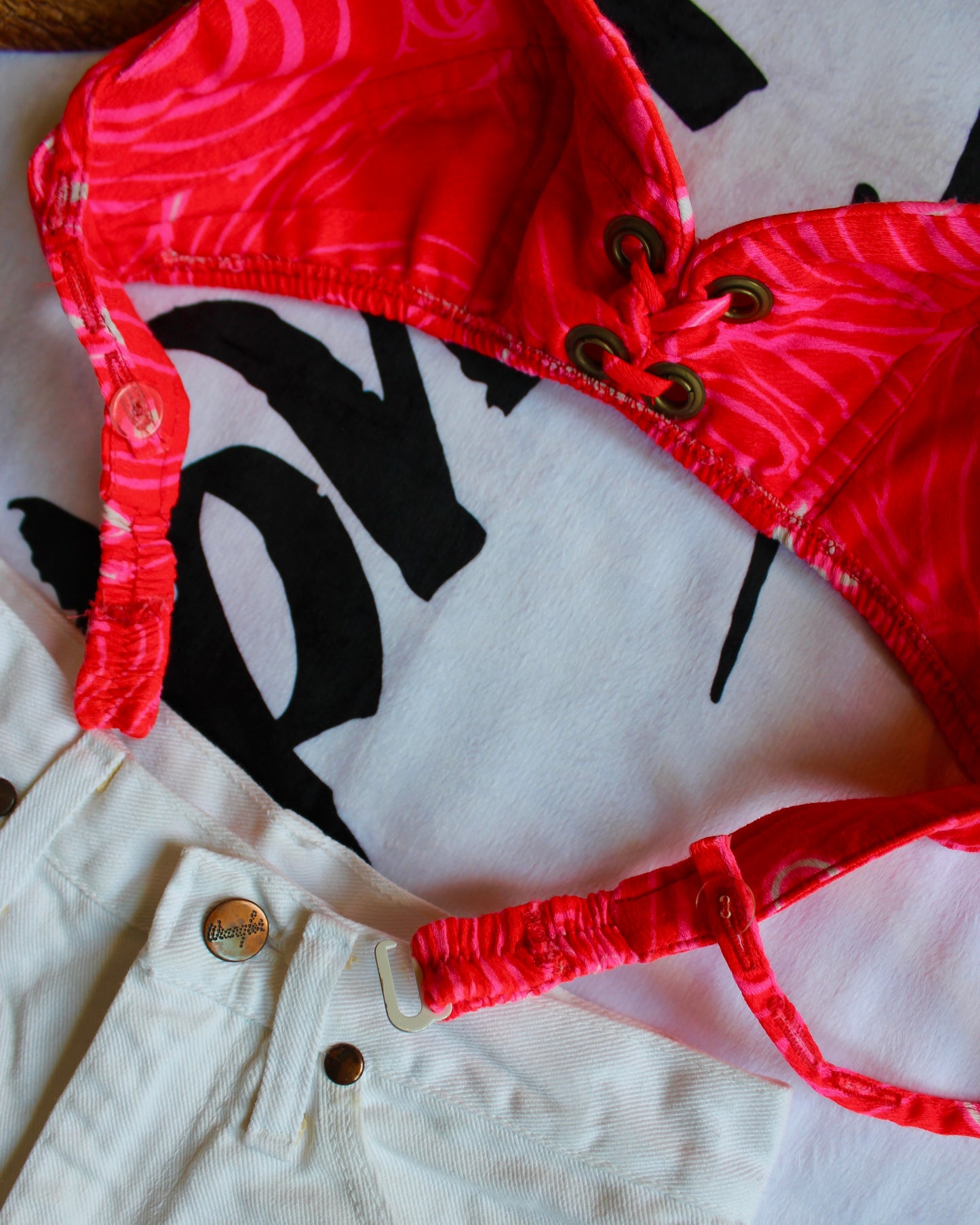 VINTAGE PINK PSYCHEDELIC TOP