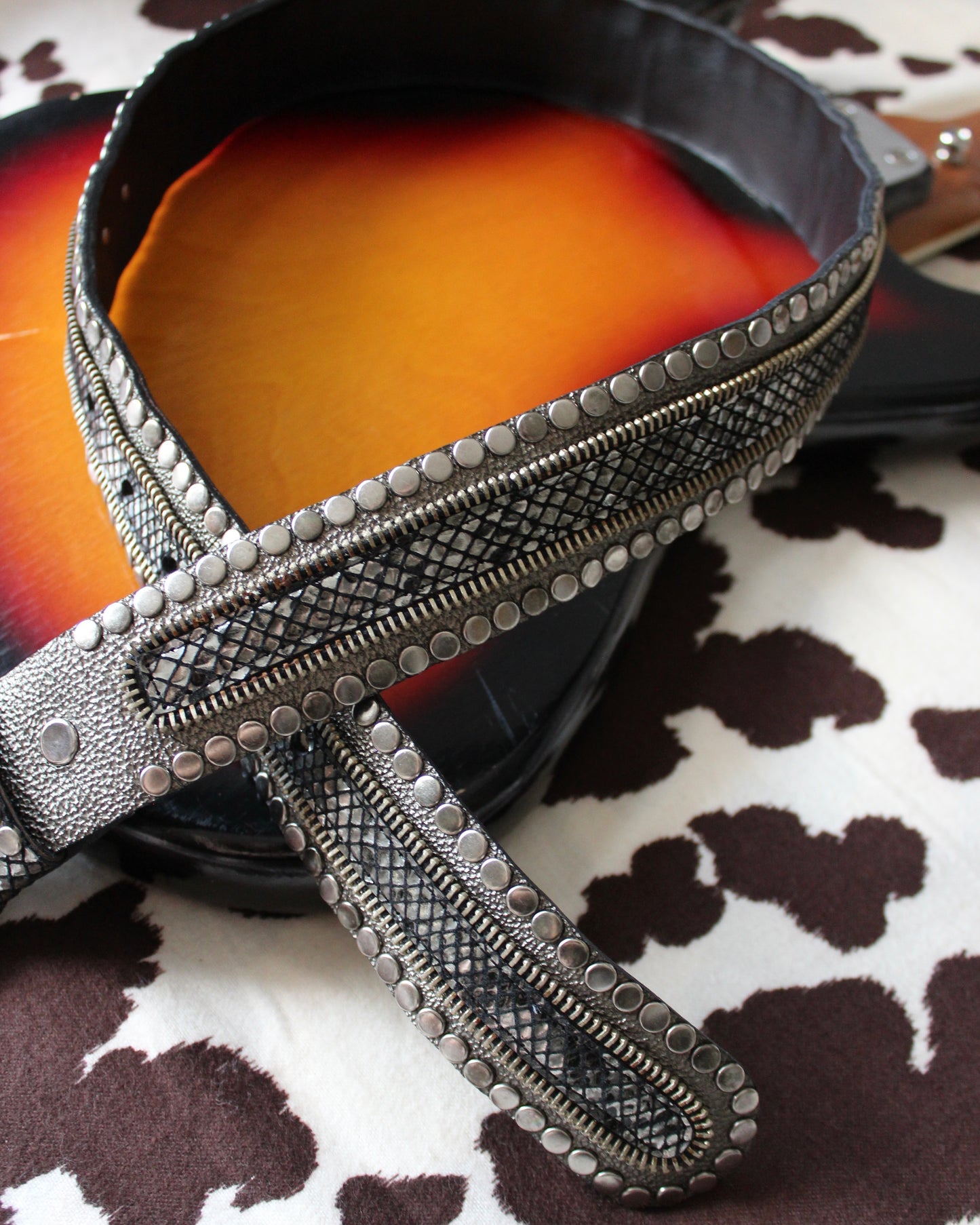 RARE STUDDED KIPPYS BELT