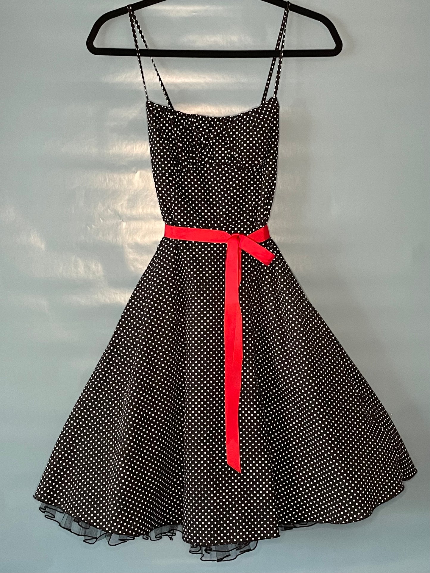 VTG 90s POLKA DOT DRESS