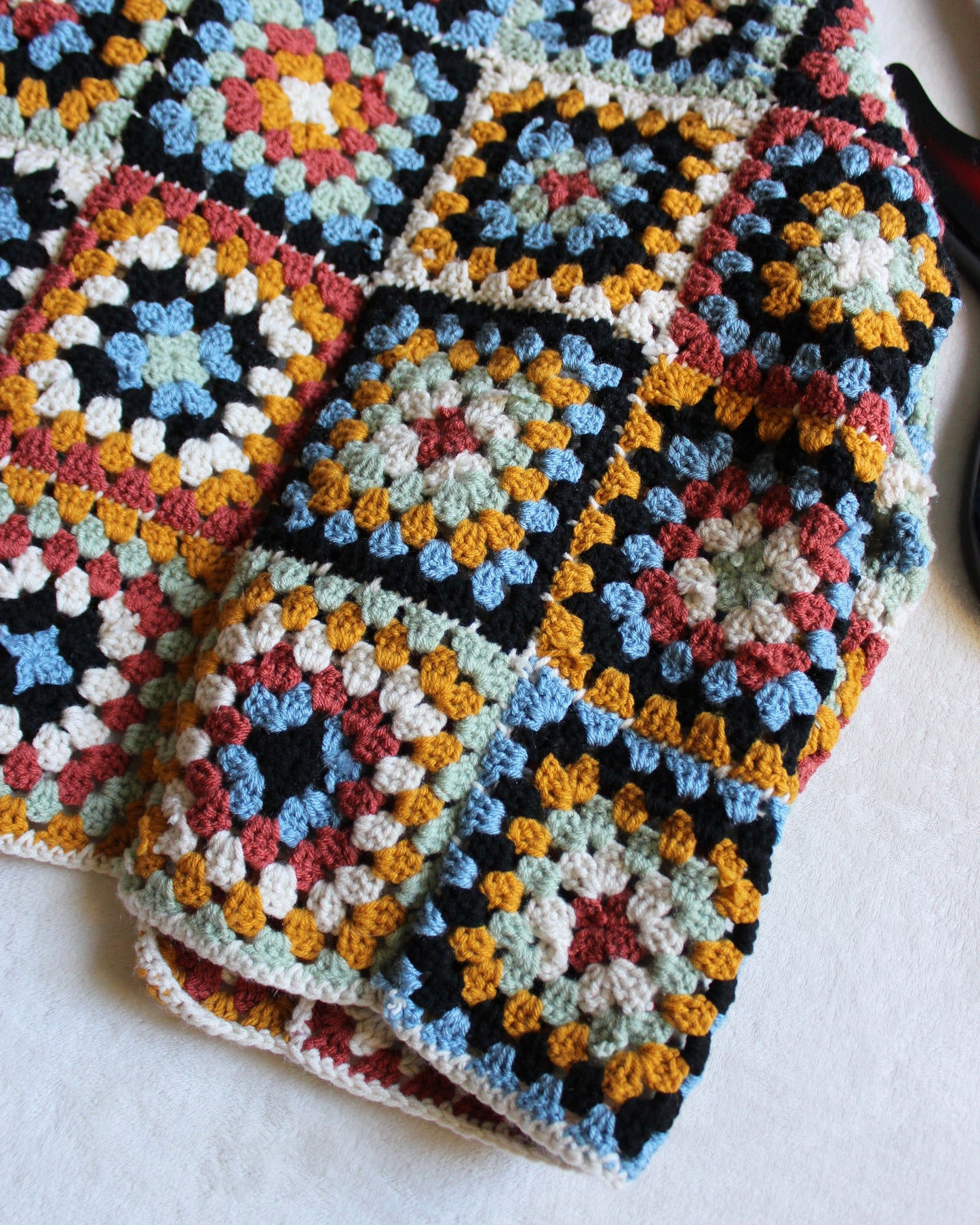 HANDMADE CROCHET PATCHWORK JACKET