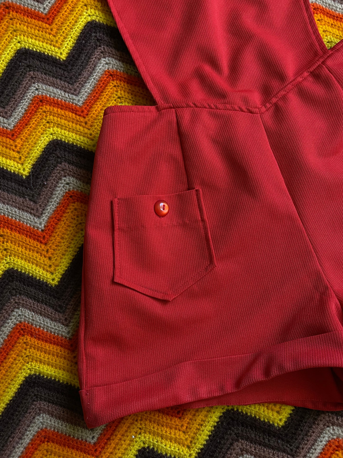 VTG 1970’S OVERALL ROMPER