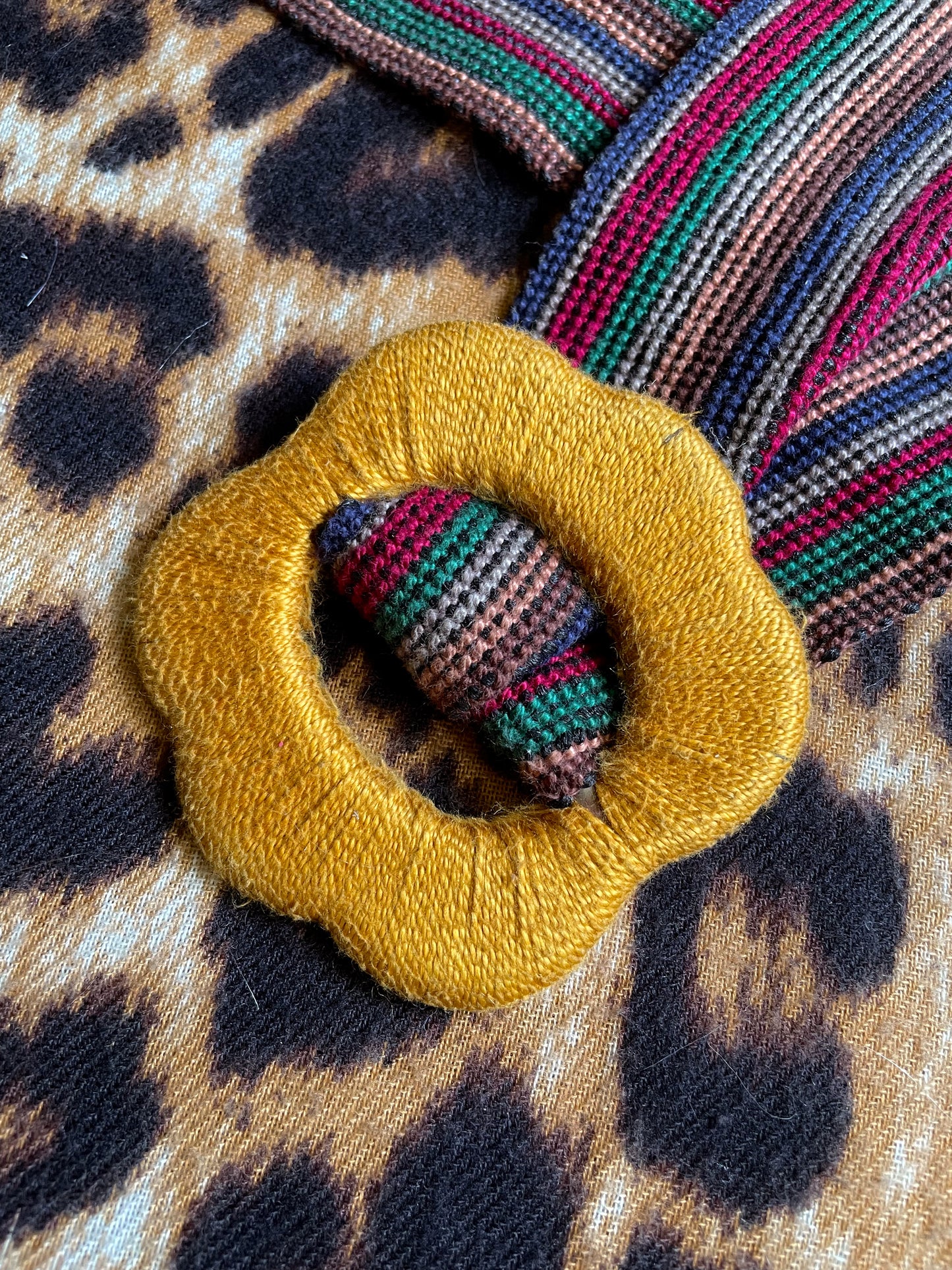 VINTAGE FLOWER BUCKLE BELT