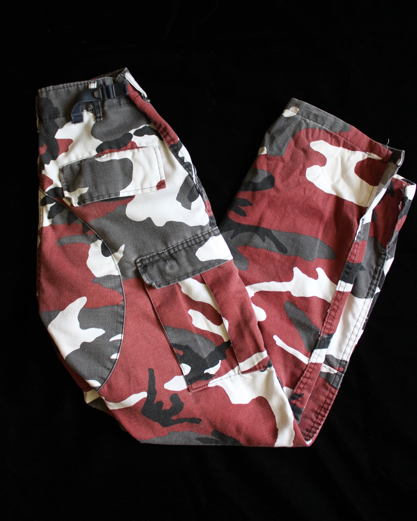 RED CAMO TACTICAL BDU PANTS