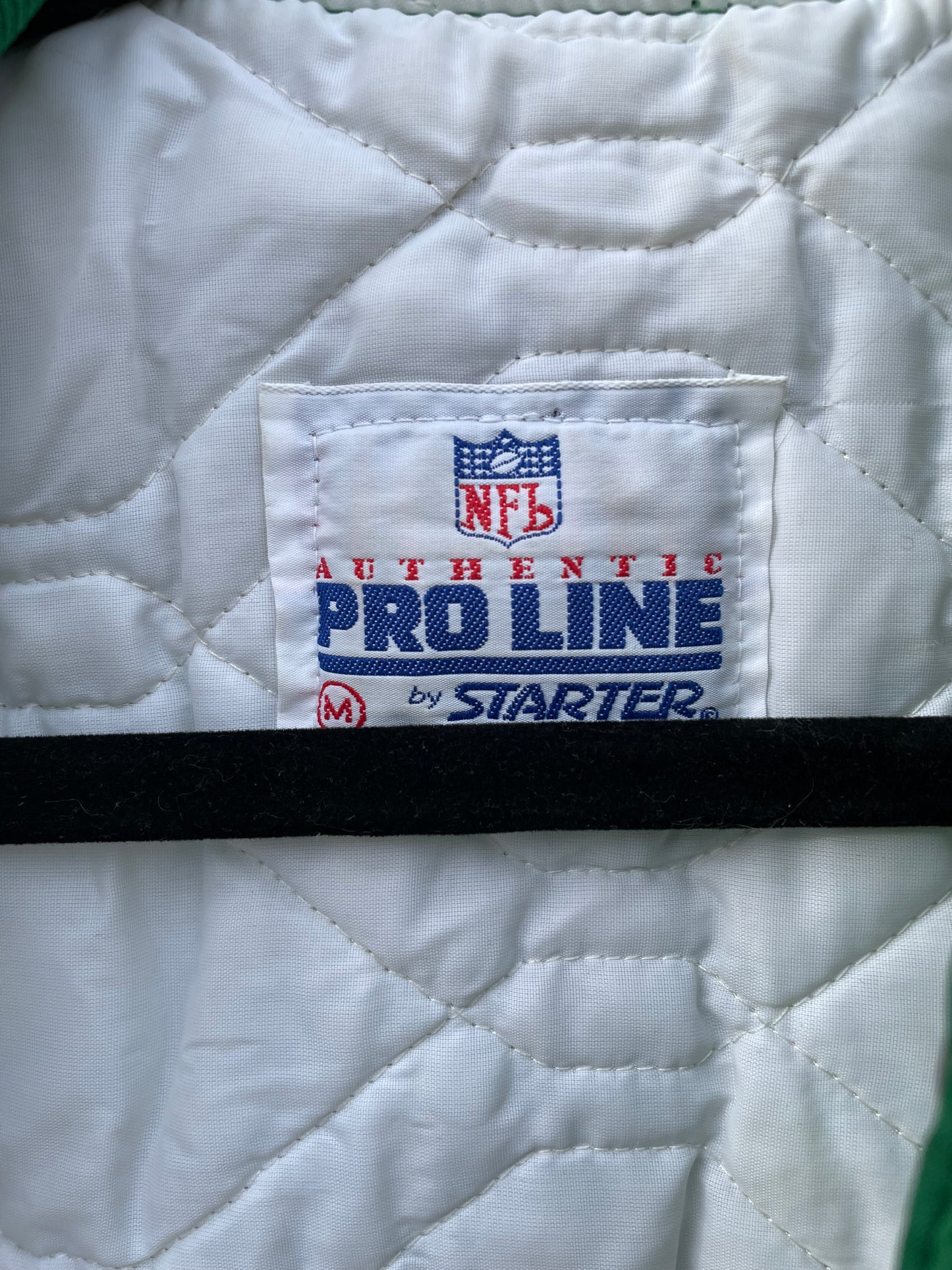 VINTAGE 80s NEW YORK JETS BOMBER JACKET