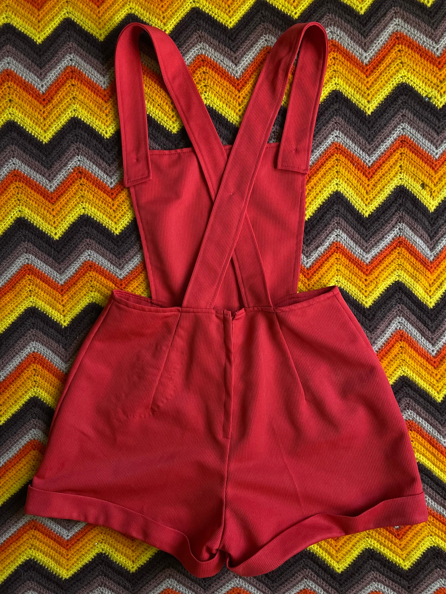 VTG 1970’S OVERALL ROMPER
