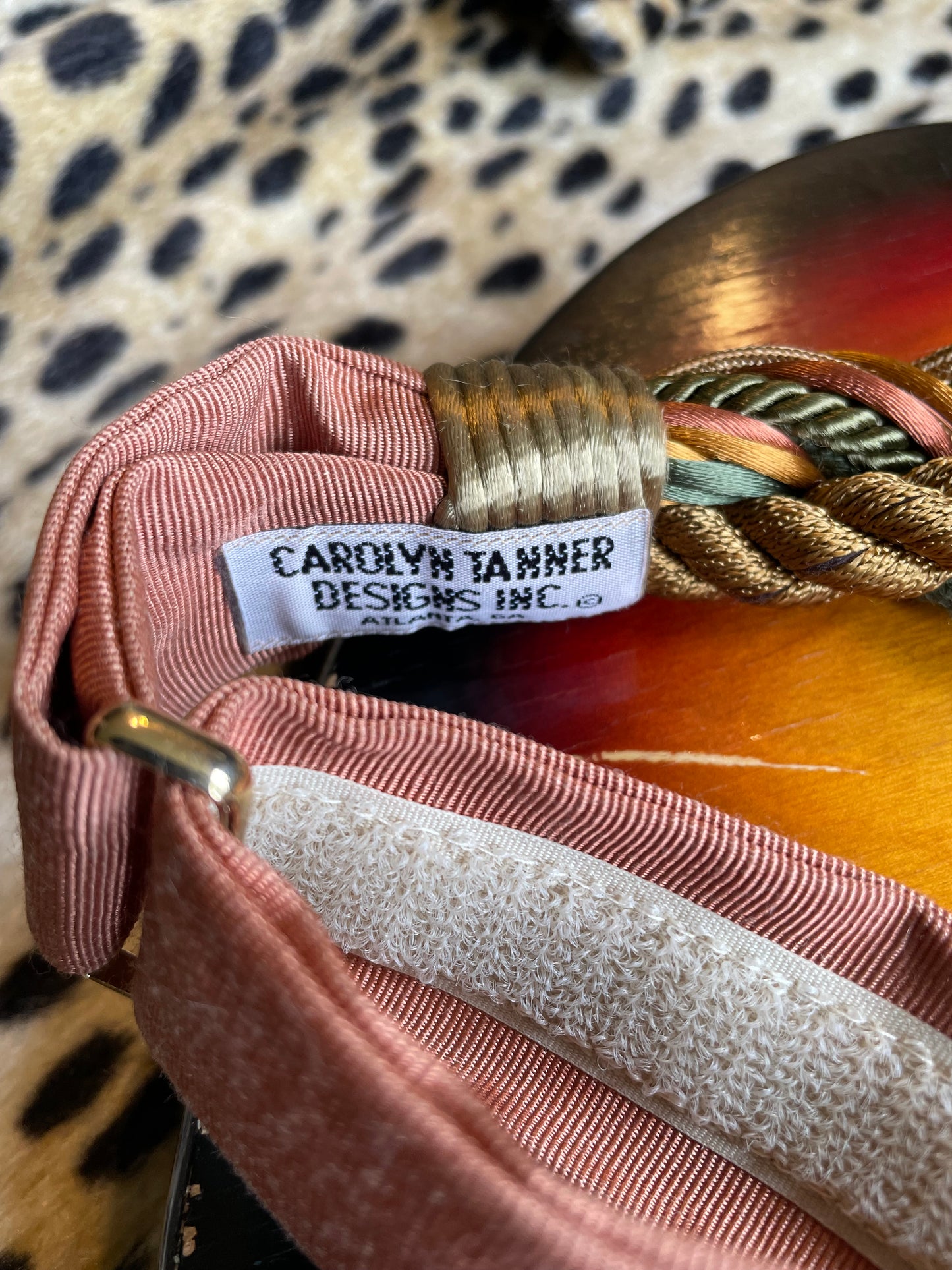 VINTAGE WOVEN BEADED BELT