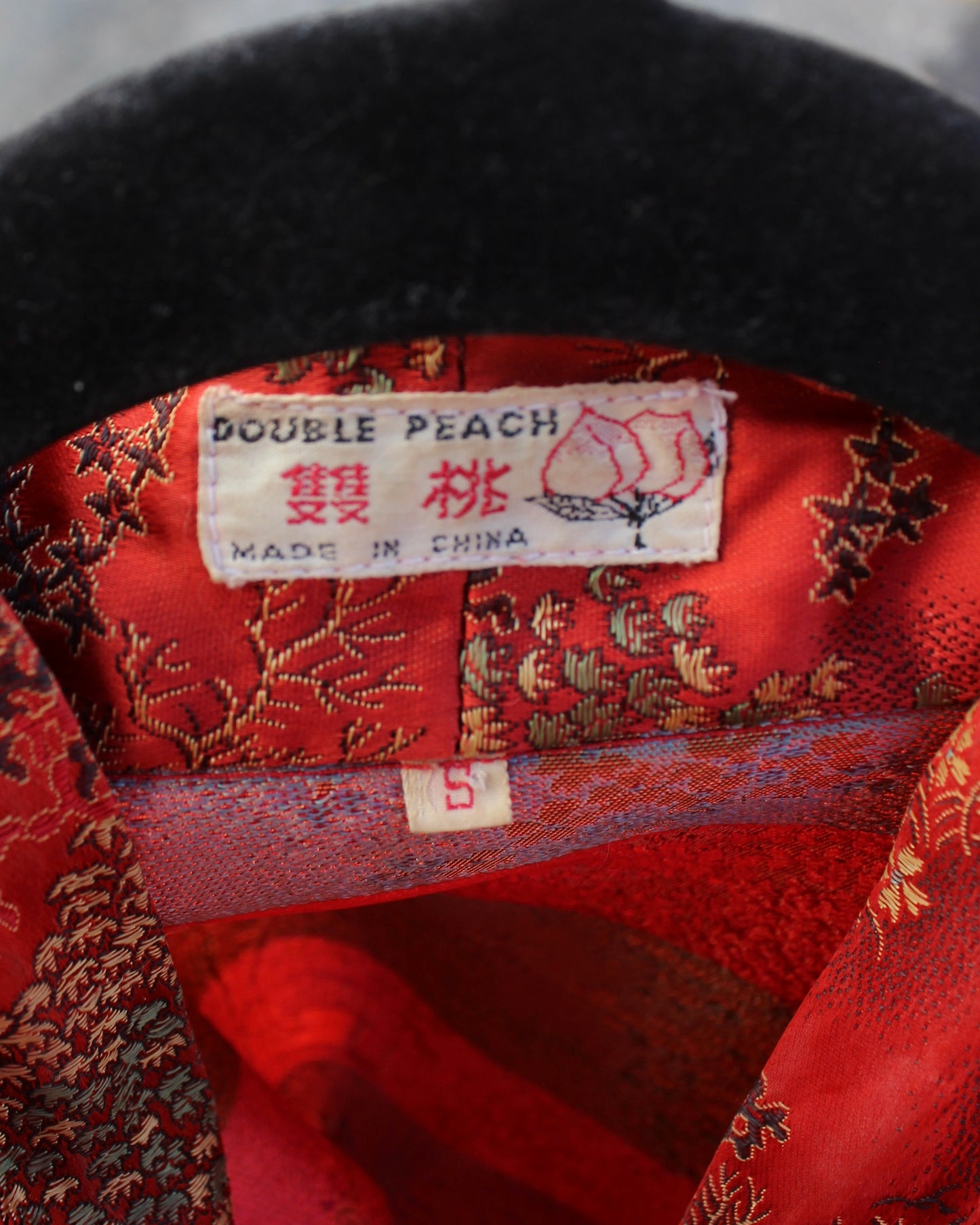 VINTAGE “DOUBLE PEACH” KIMONO