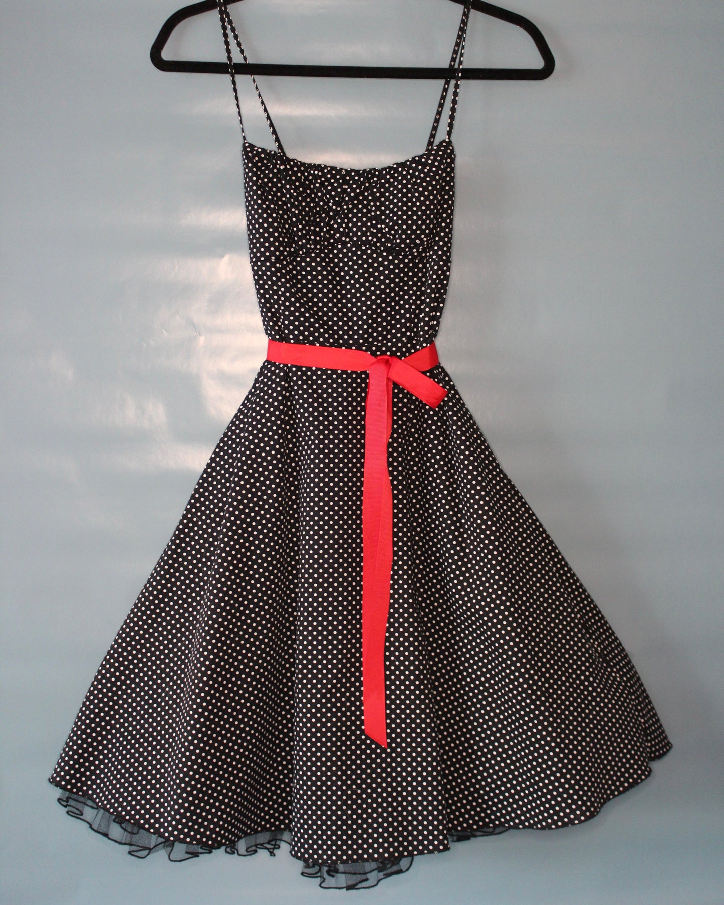 VTG 90s POLKA DOT DRESS