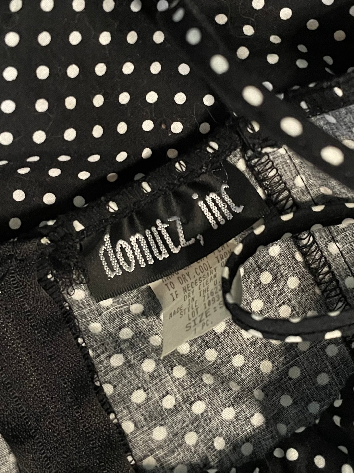 VTG 90s POLKA DOT DRESS