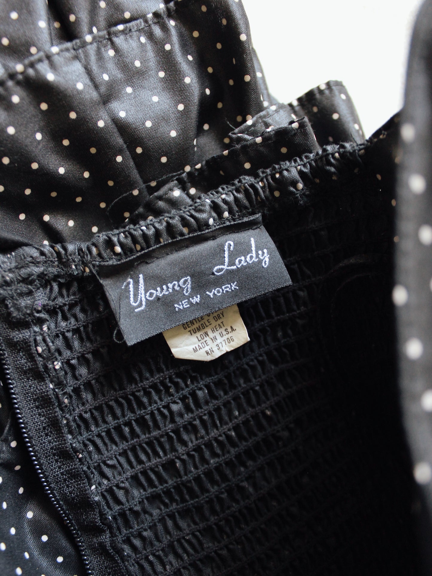 VINTAGE POLKA DOT DRESS