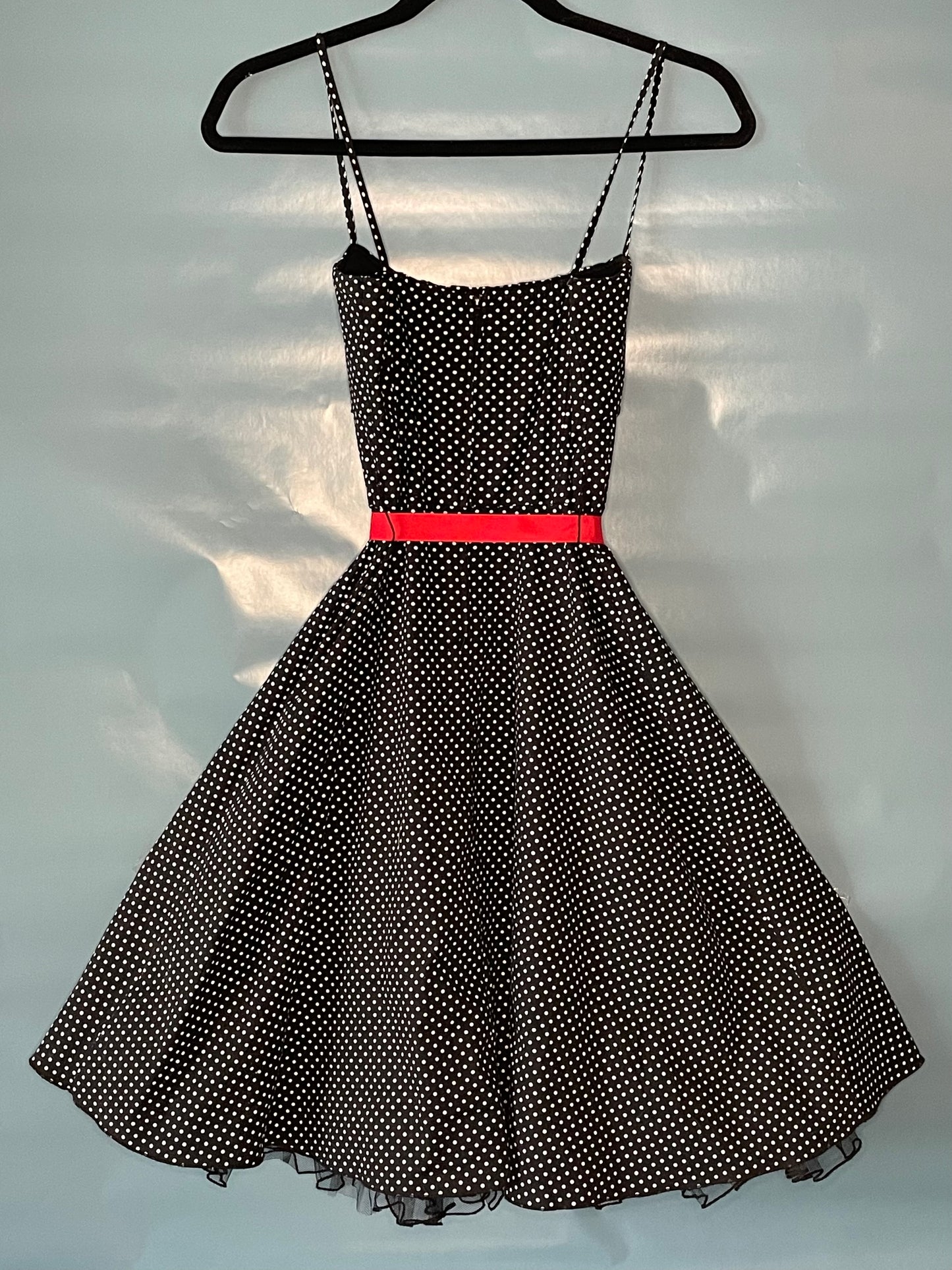 VTG 90s POLKA DOT DRESS