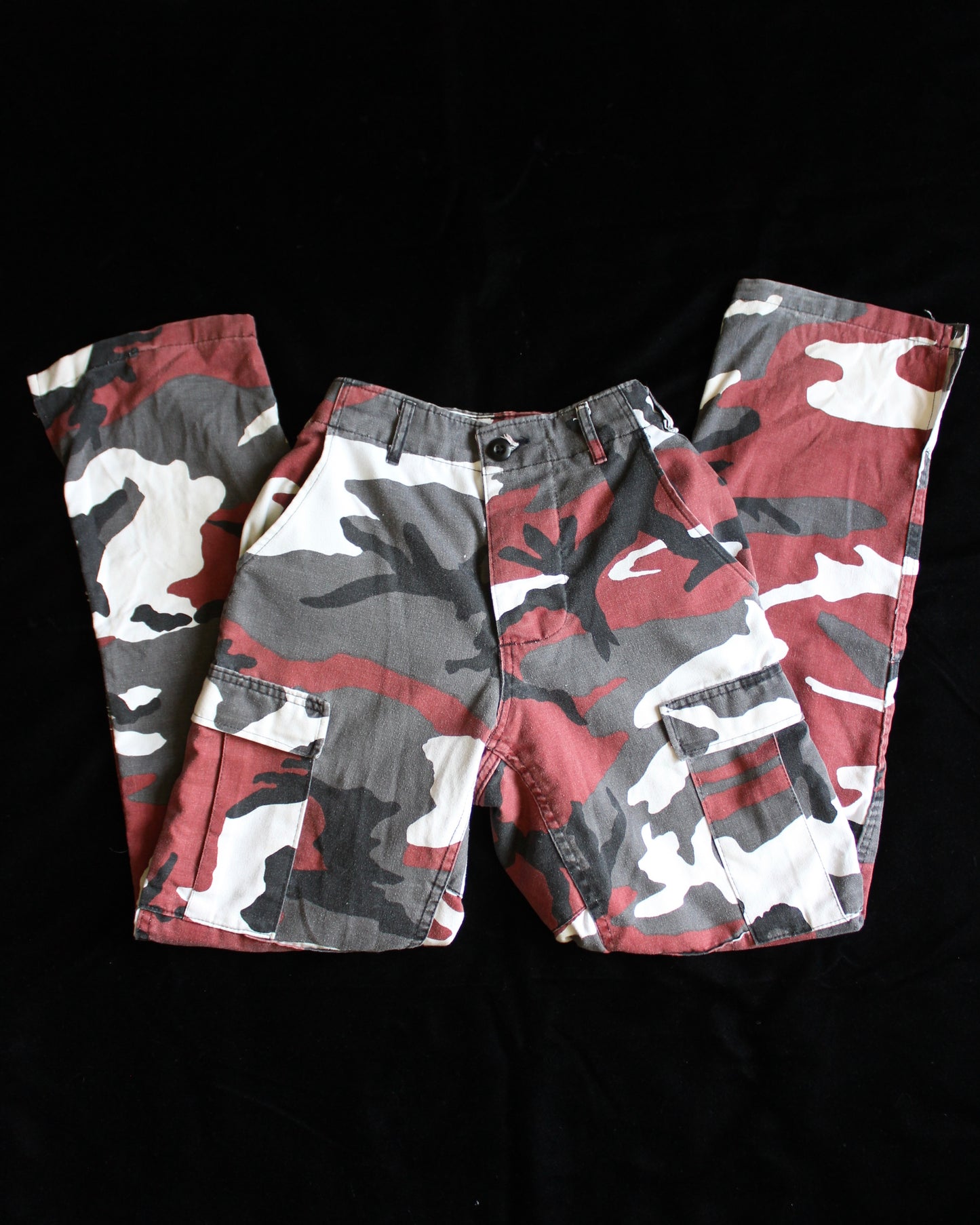 RED CAMO TACTICAL BDU PANTS