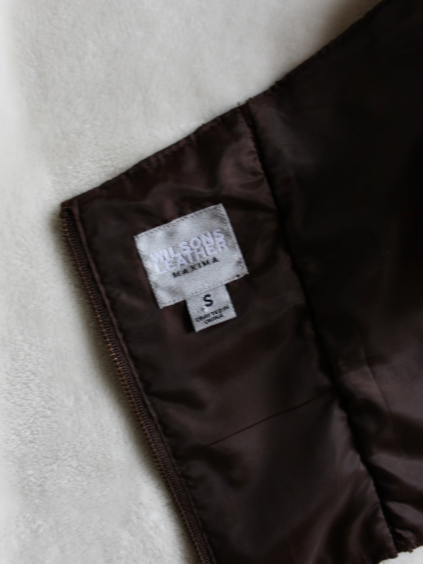 RARE GENUINE LEATHER STRIPED SET