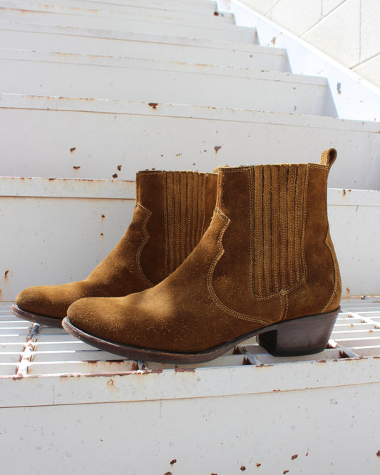 WESTERN SUEDE FRYE BOOTS