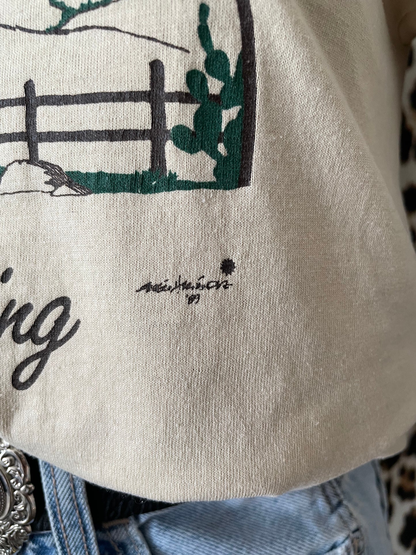 VINTAGE 1989 ACTON, CA TEE