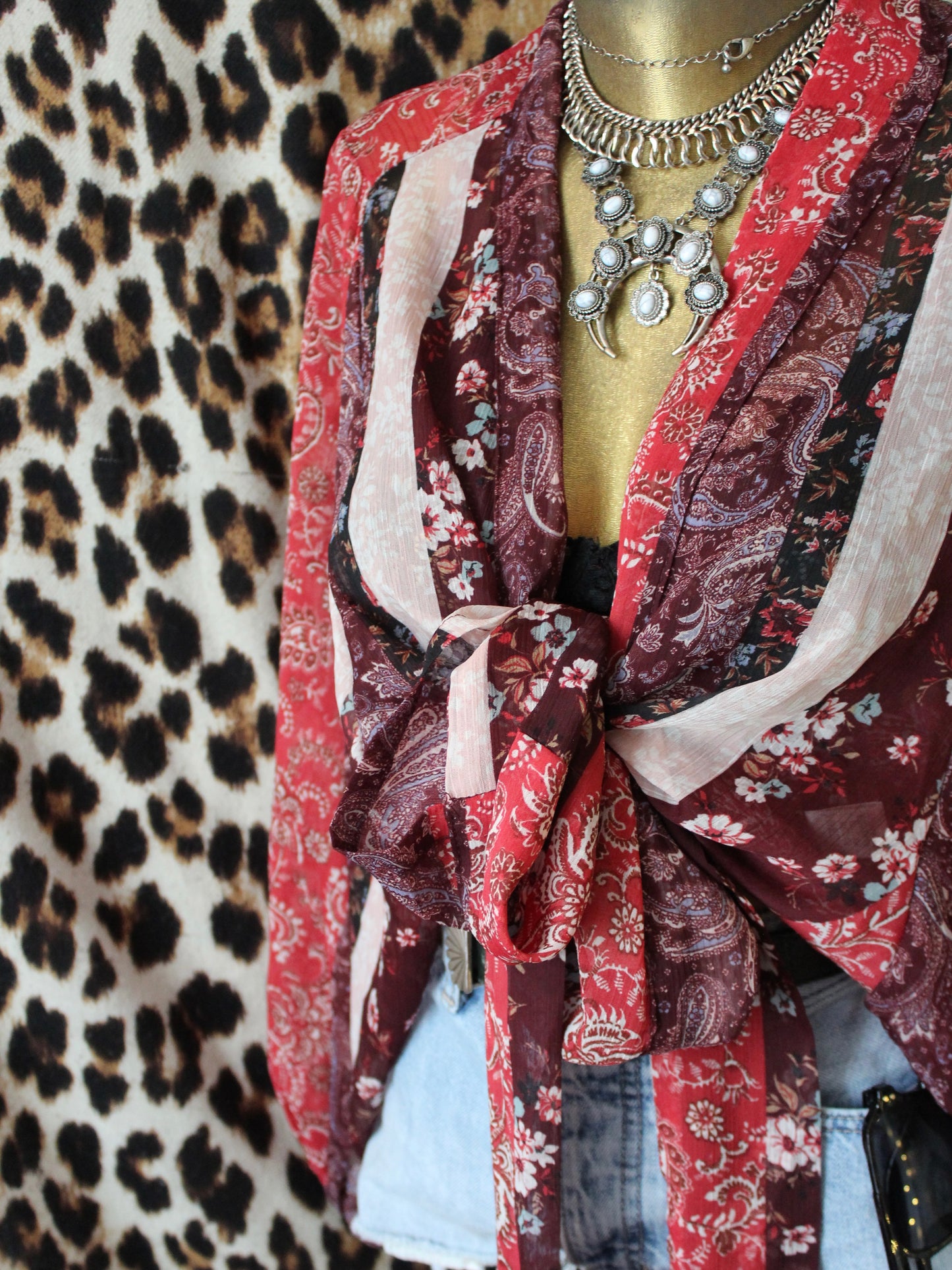 BOHEMIAN WRAP TOP
