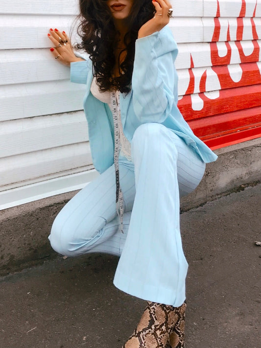 VINTAGE BOWIE BLUE SUIT