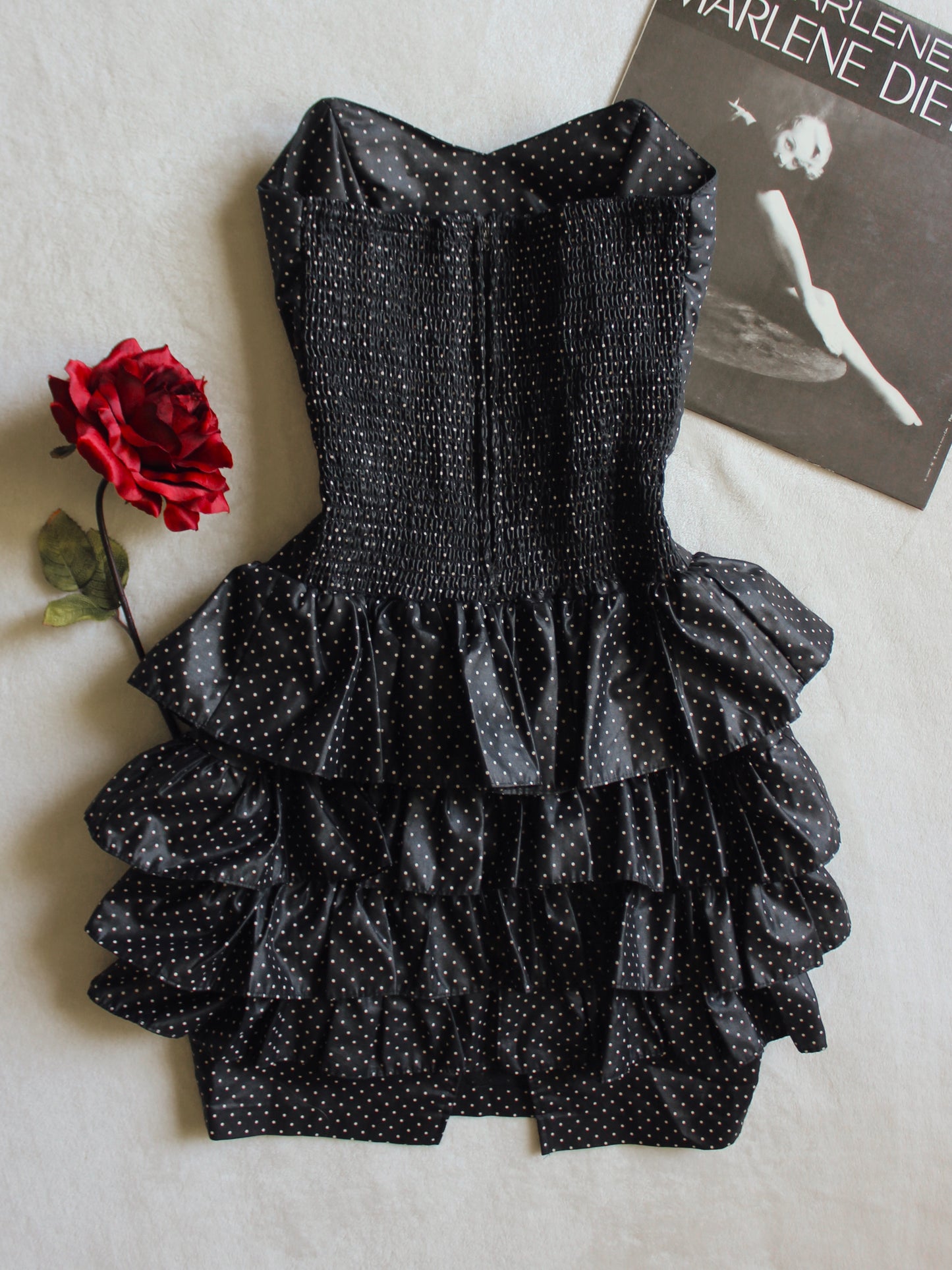VINTAGE POLKA DOT DRESS
