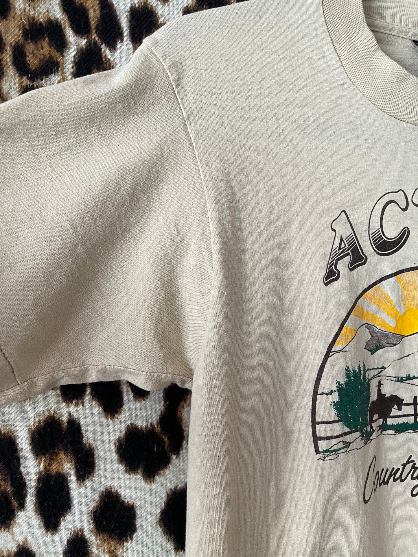 VINTAGE 1989 ACTON, CA TEE
