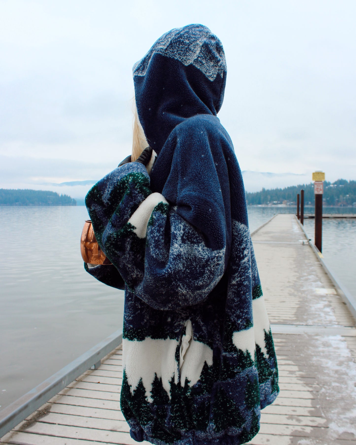 VINTAGE COUNTRY WOODS FLEECE JACKET