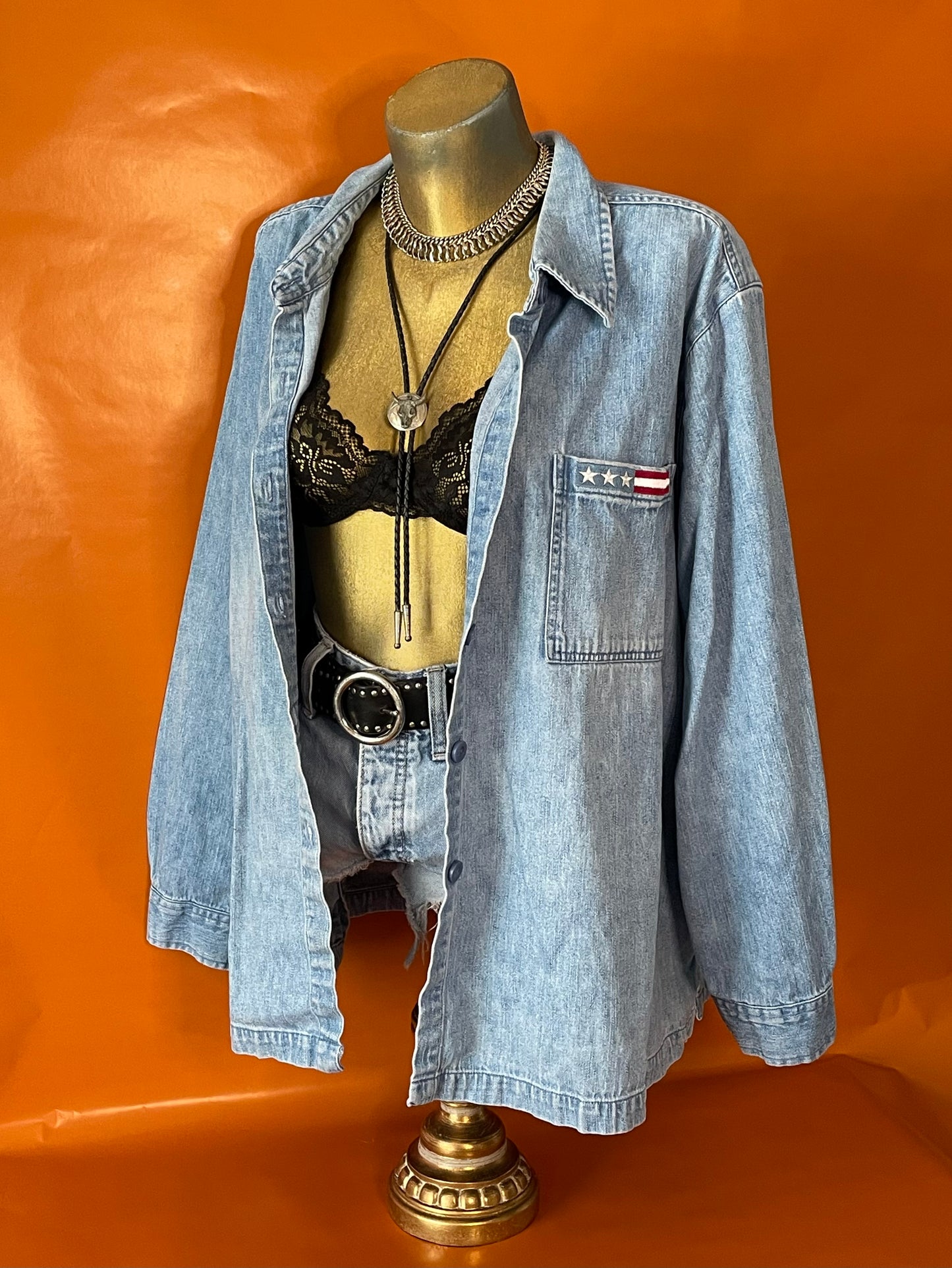 AMERICANA DENIM SHACKET