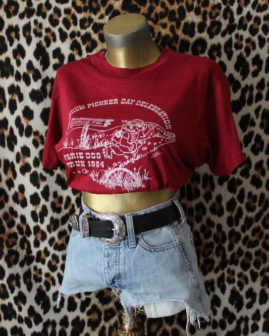 VTG 1984 PRAIRIE DOG FUN RUN TEE
