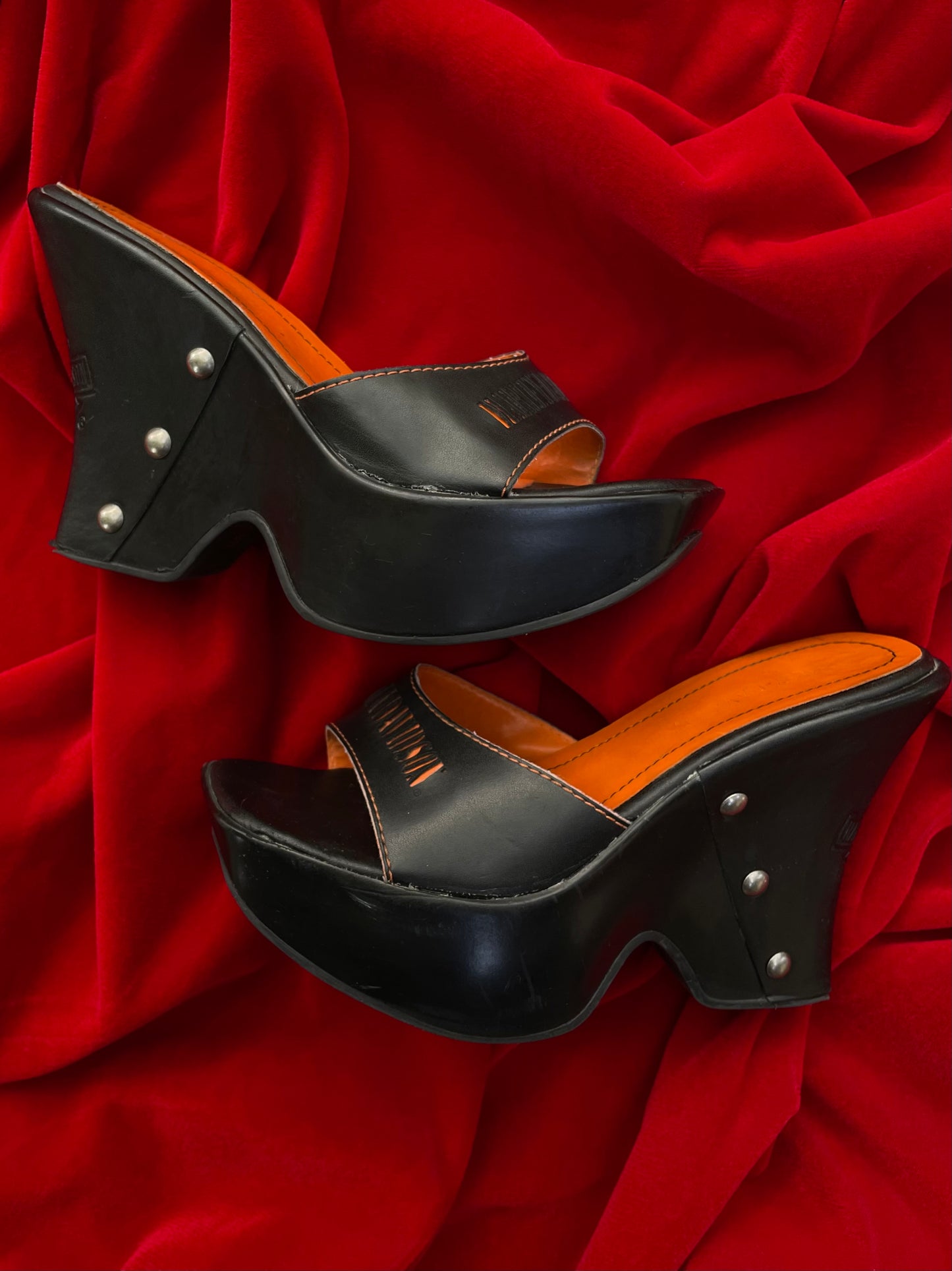 VINTAGE HARLEY-DAVIDSON WEDGES