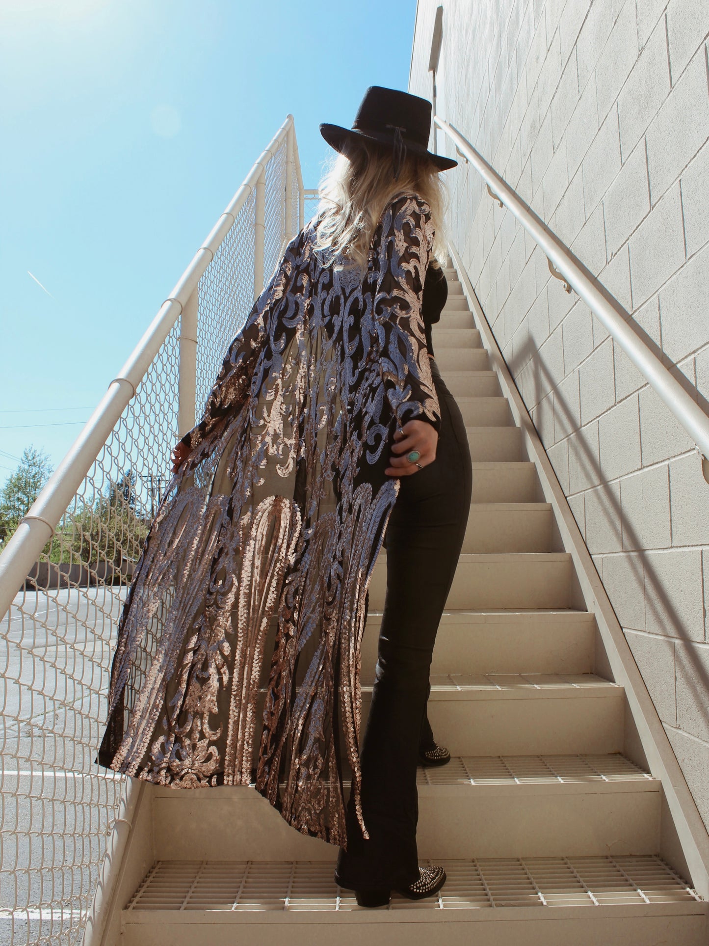 GOLD DUST WOMAN DUSTER