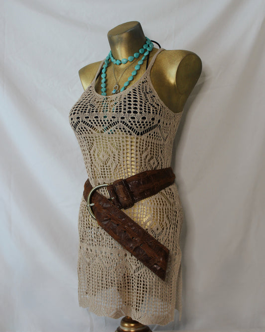 CROCHETED BEACHY DRESS