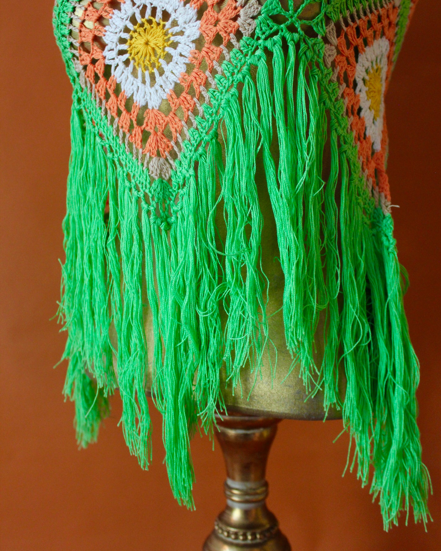 GROOVY CROCHETED TANK