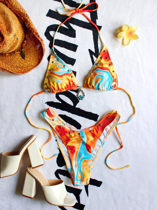 THE BODY HEAT 3-PIECE BIKINI SET