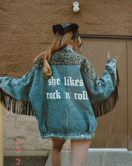 SHE LIKES ROCK ‘N’ ROLL JACKET