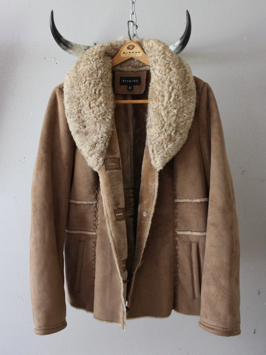VINTAGE CRISS-CROSS STITCH COAT