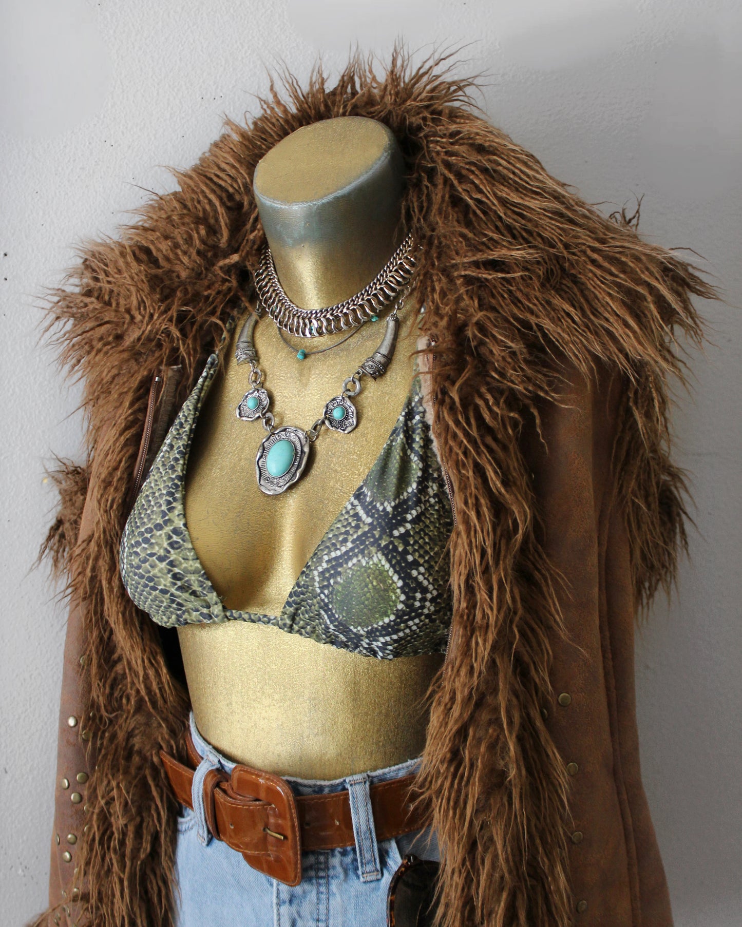 STUDDED BOHO WESTERN VEST