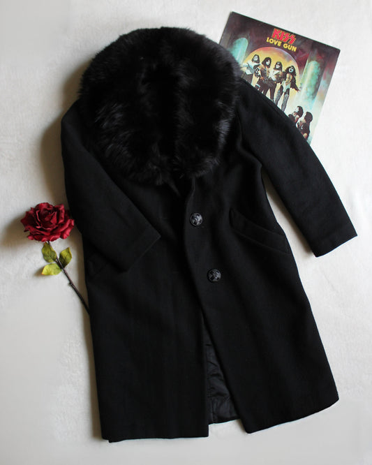 VINTAGE BACK IN BLACK COAT