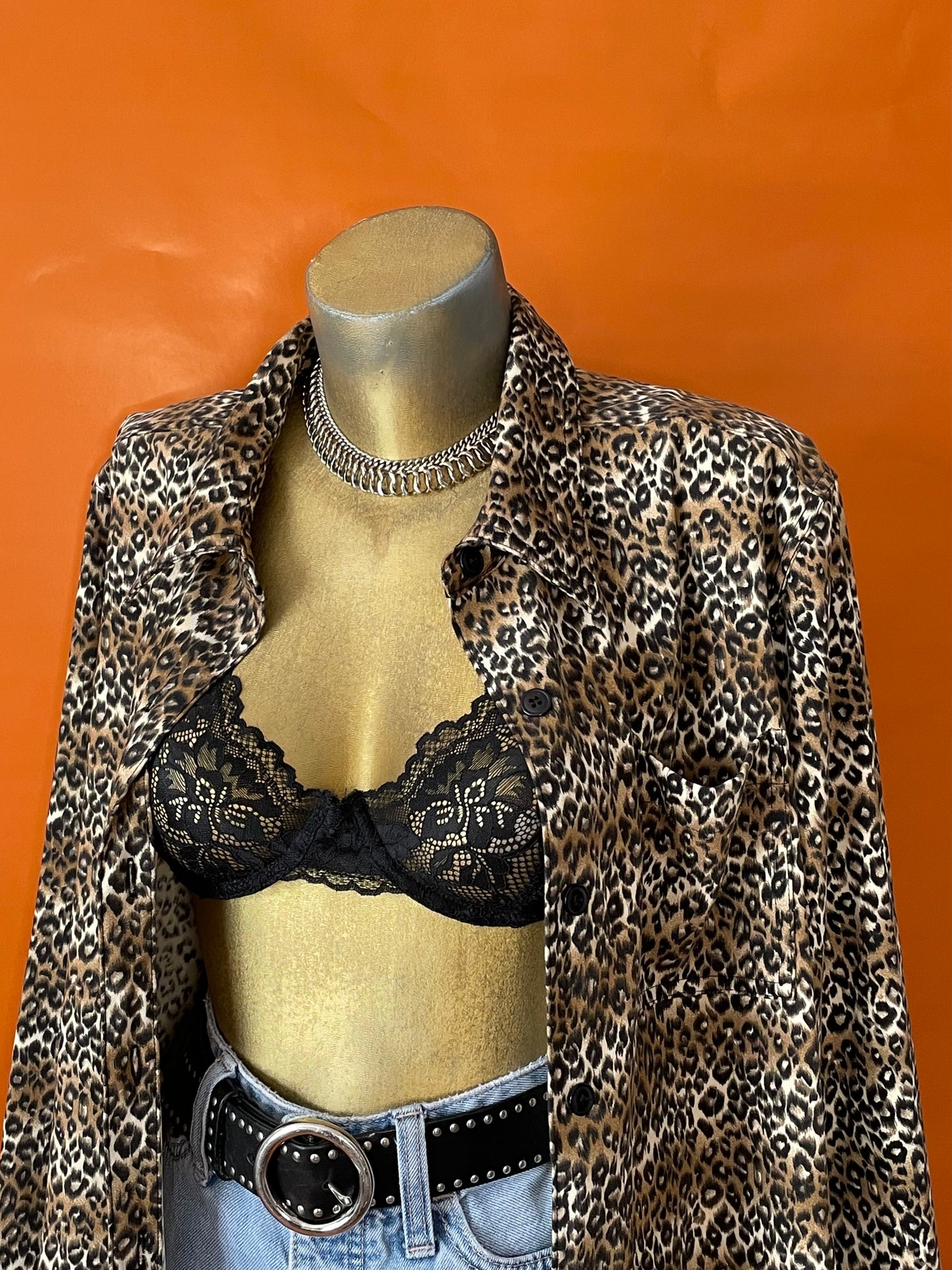 LEOPARD PRINT SHACKET