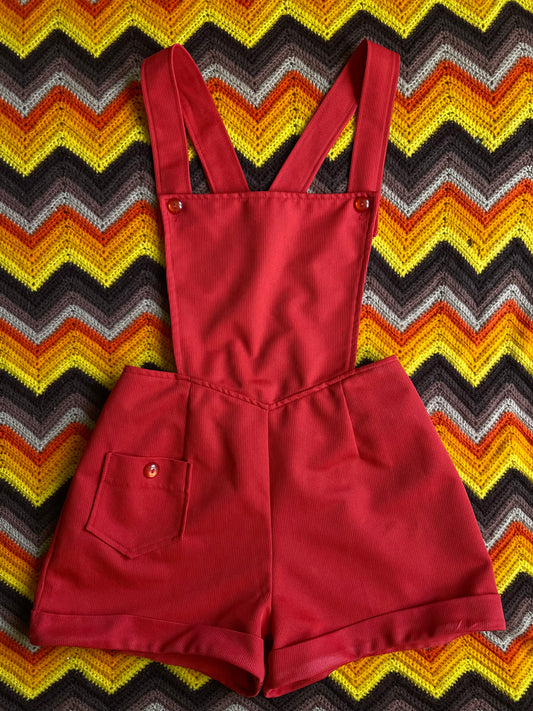 VTG 1970’S OVERALL ROMPER