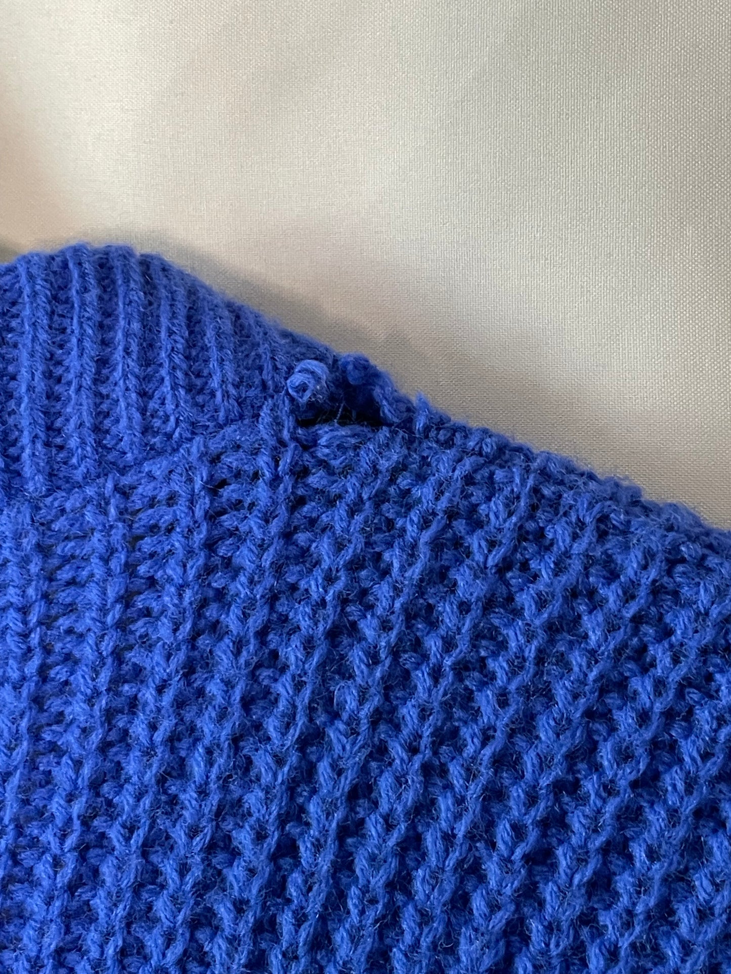 VTG COBALT SWEATER VEST