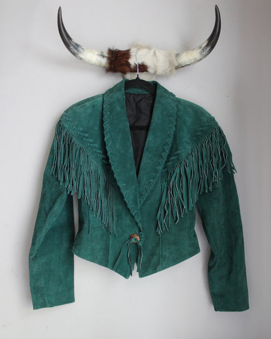 VINTAGE WESTERN FRINGE JACKET