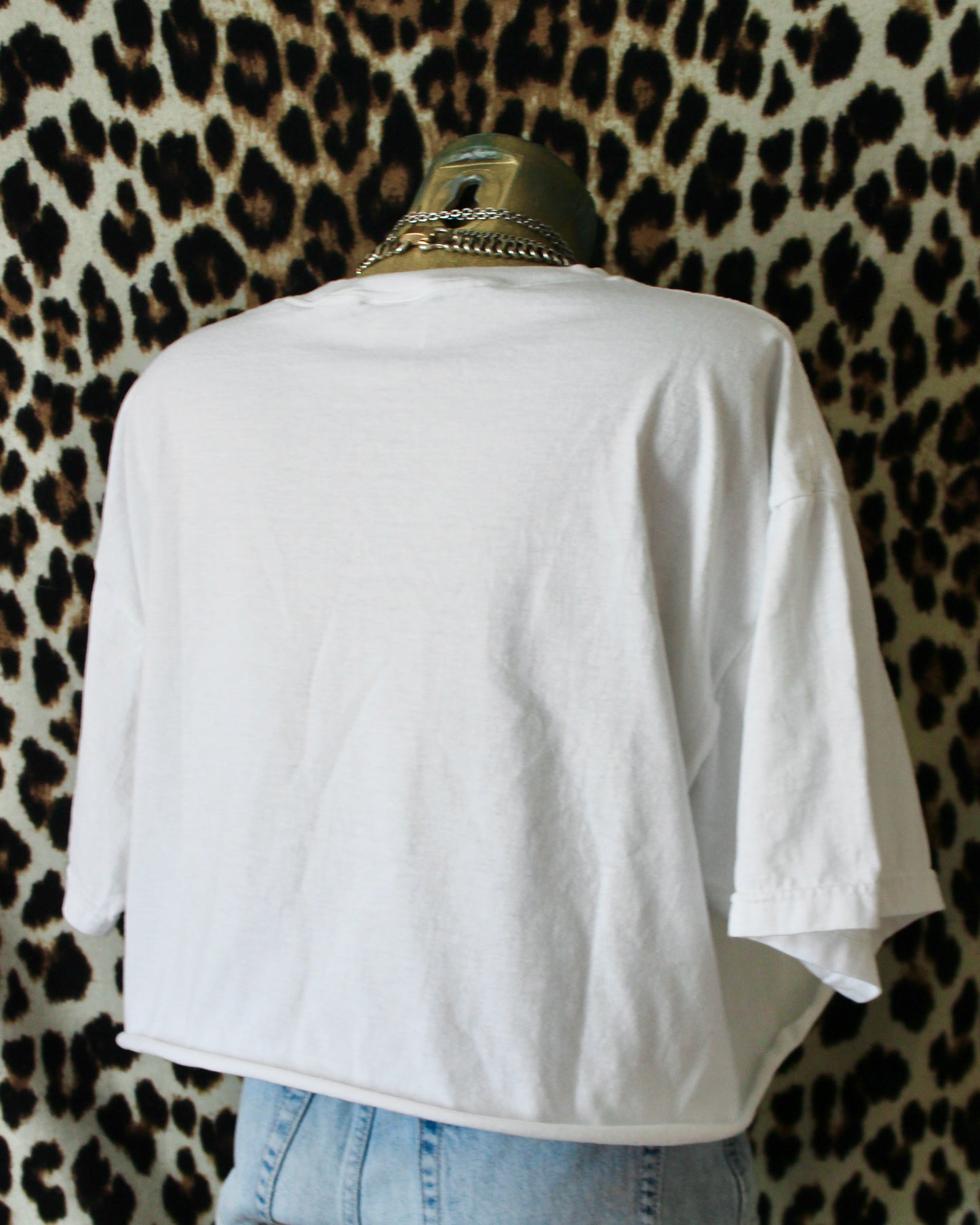 VINTAGE CROPPED COORS LIGHT TEE