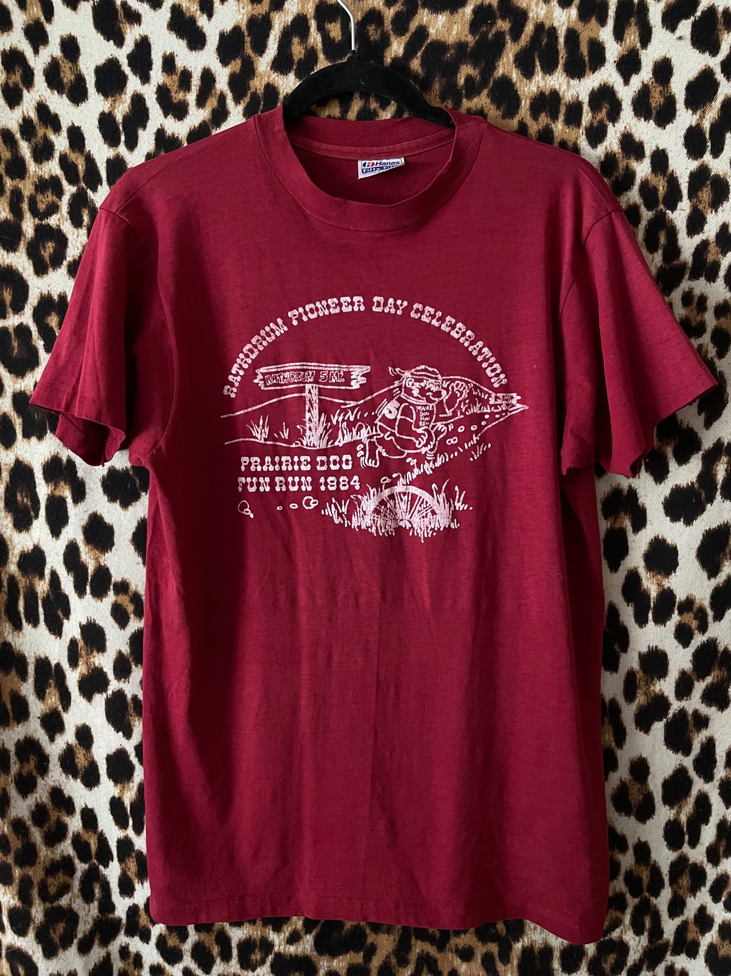 VTG 1984 PRAIRIE DOG FUN RUN TEE