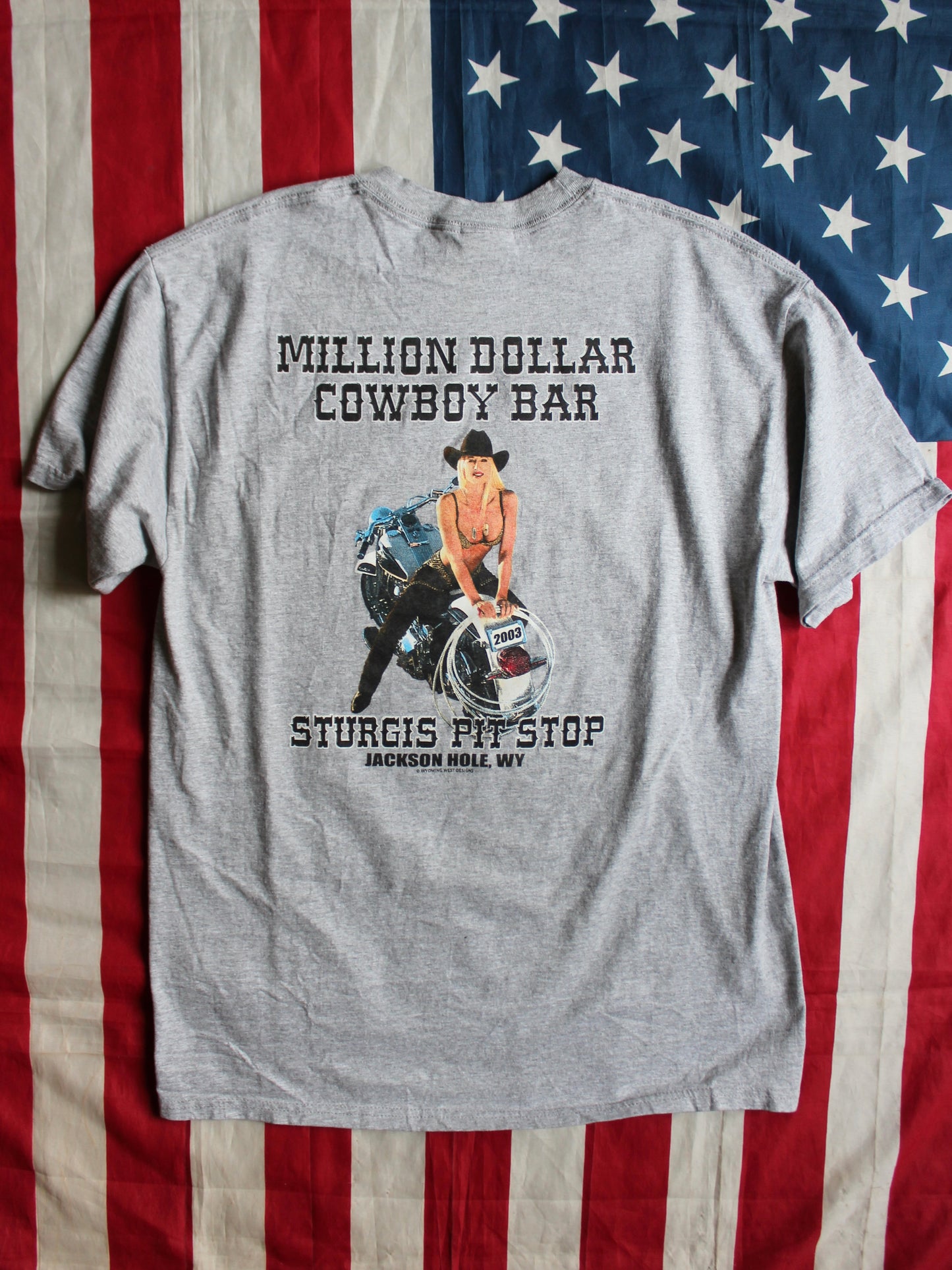 2003 STURGIS MILLION DOLLAR COWBOY BAR TEE