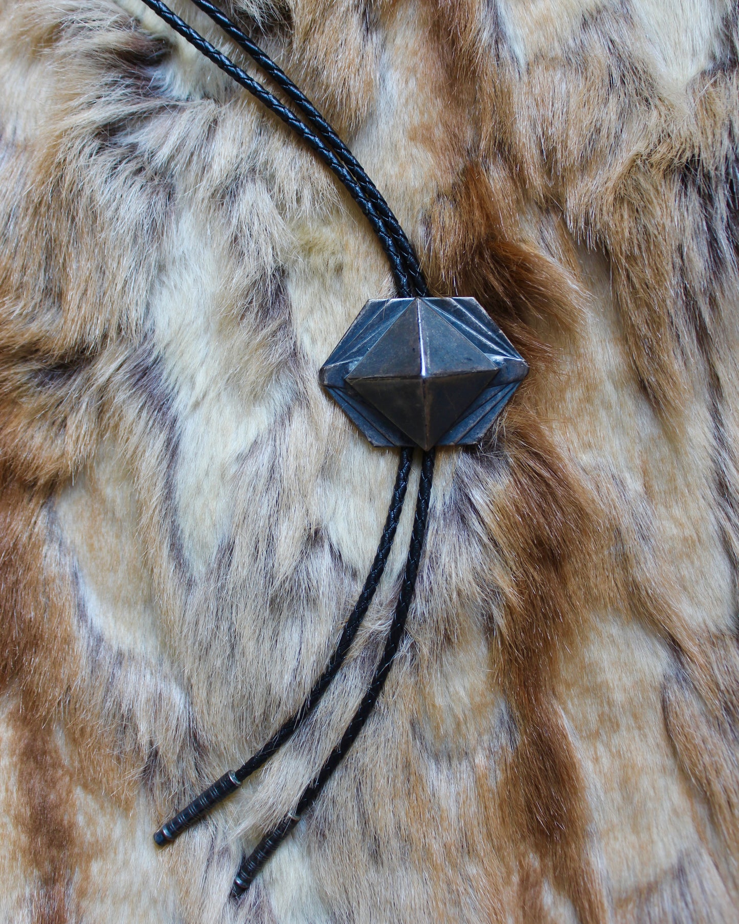 GEOMETRIC BOLO TIE
